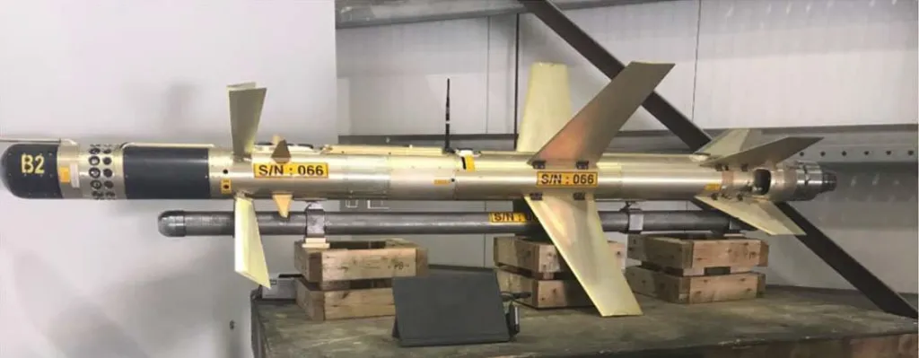 Iranian-designed 358 / Saqr-1 loitering surface-to-air missile
